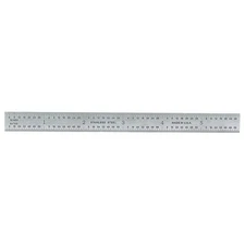 GENERAL TOOLS 616 Ruler,Stainless Steel,6 In Length 39EP64