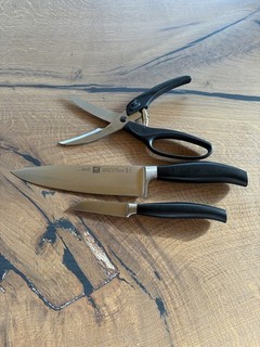 ZWILLING Five Star Messerset Kochmesser 20 cm Schälmesser 10 cm Geflügelschere