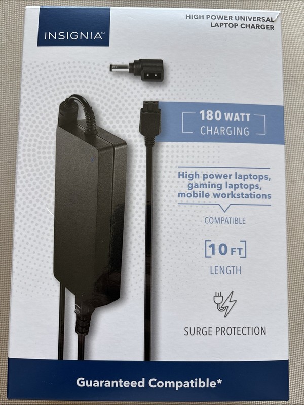 Insignia 180W Charging AC Adapter Laptop