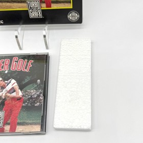 Power Golf TurboGrafx 16 Promotional Not for Resale Rare CIB Styrofoam & Box NEC
