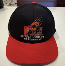 Vintage Nike Michael Jordan  s The Restaurant Chicago Snapback Hat Cap Bulls 90s