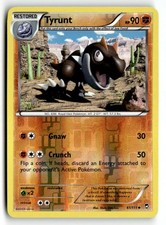 Tyrunt 61/111 Uncommon Furious Fists Pokemon Reverse Holo Lightly Played on eBay