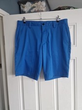 CK Calvin Klein Men's Golf Shorts W36 Blue