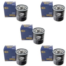 Ölfilter 5 X SCT SM 832 für Dacia Logan Nissan Kubi Renault Clio Twingo Kangoo 