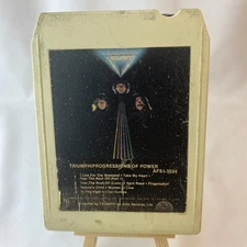 Triumph - Progressions Of Power (1980, Attic Records) 8 Track Tape