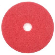 Global Industrial 20" Red Buffing Pad 5/Case 404420
