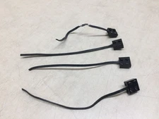 Lot of 4 Lego RCX 9V Wire Mindstorm Cable Single Connector Non-Working Part Ends
