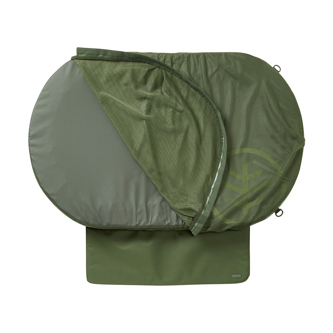 Wychwood Oval Fishing Unhooking Mat Green Carp Pike Trout Bass