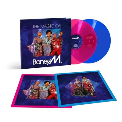 BONEY M MAGIC OF BONEY M (2LP/140G/1-TRANSLCUENT PINK/2-TRANSLUCENT BLUE VINYL..