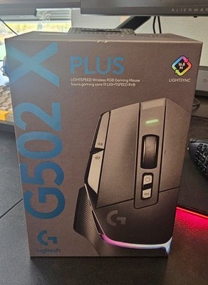 Logitech G502 X PLUS LIGHTSPEED Wireless RGB Gaming Mouse Sealed