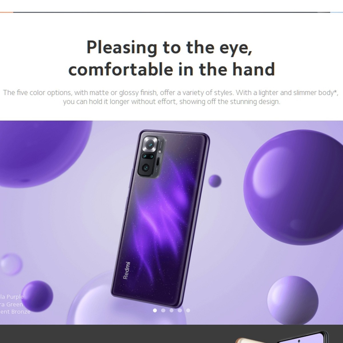 Xiaomi Redmi Note 10 Pro 4G，8+128GB ，Asian Version+OTA，NO