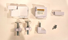 Cumbor Safety Baby Pet Stair Gate Replacement Mixed Lot Bolts, Plastic Parts