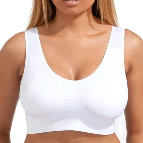 Women's 1/2/3-Pack Seamless Wireless Bra Sports Bras Comfortable Yoga Bra - Image 4 of 4