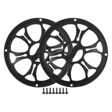 Universal 5" Car Speaker Grills Cover Round 5 Inch Audio Speaker Subwoofer Gu...