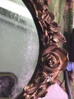 Vintage Matson Mirrored Vanity Tray Floral  Perfume Tray Gold — photo 2