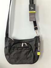 Travelon Anti-Theft Crossbody Bag Shoulder Purse Travel NEW Tags RFID Black