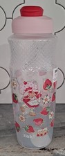 ZAK Strawberry Shortcake 30 oz Flip Top WATER BOTTLE BPA FREE Reusable Pink New
