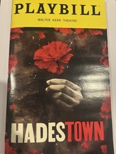 2025 October Hadestown Playbill Jack Wolfe, Morgan Dudley, Kurt Elling 2025 October Hadestown Playbill Jack Wolfe, Morgan Dudley, Kurt Elling
