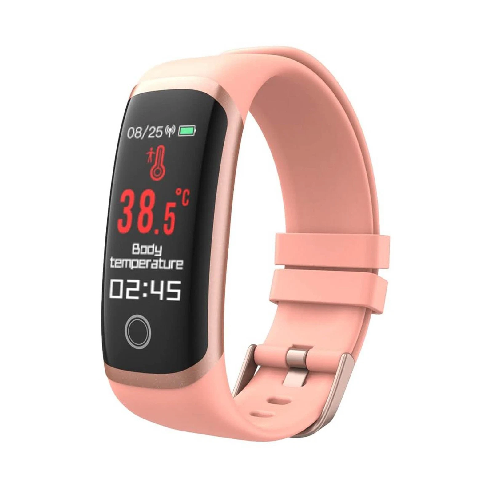 MicLee Women Men Fitness Wristband Smartwatch with Heart Rate Monitor Fitness Tracker