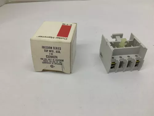 Cutler-Hammer C320KGT4 Auxiliary Contact 