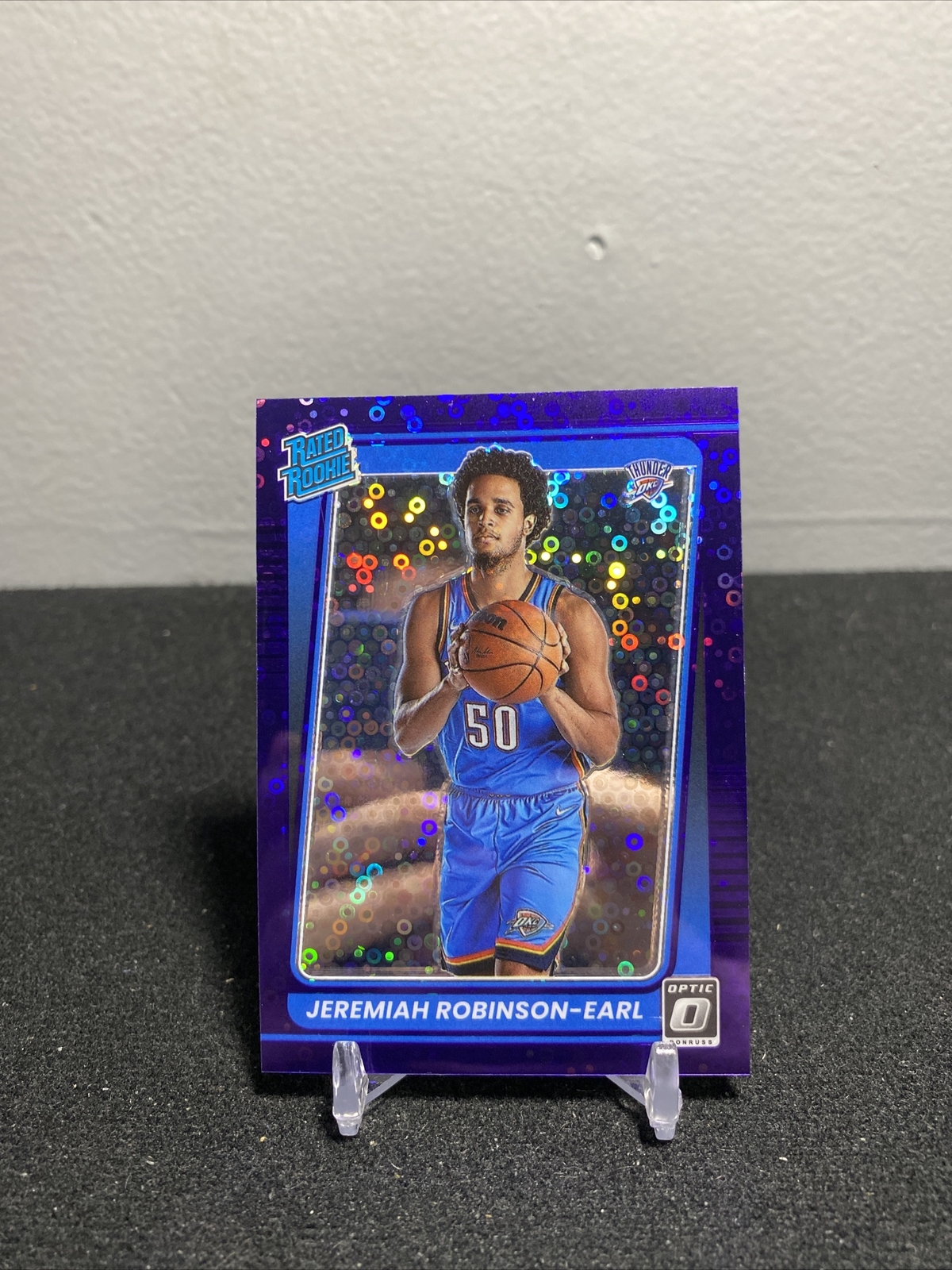 2021-22 Donruss Optic Fast Break Purple #170 Jeremiah Robinson-Earl /95