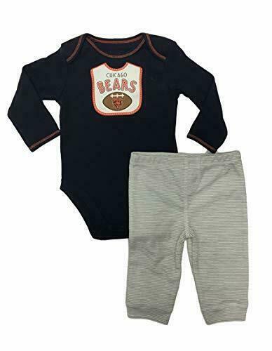 Chicago Bears Boy's Infant Baby Bodysuit & Pants 2 Piece Set CHOOSE SIZE
