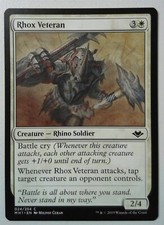 Rhox Veteran *Common* Magic MtG x1 Modern Horizons