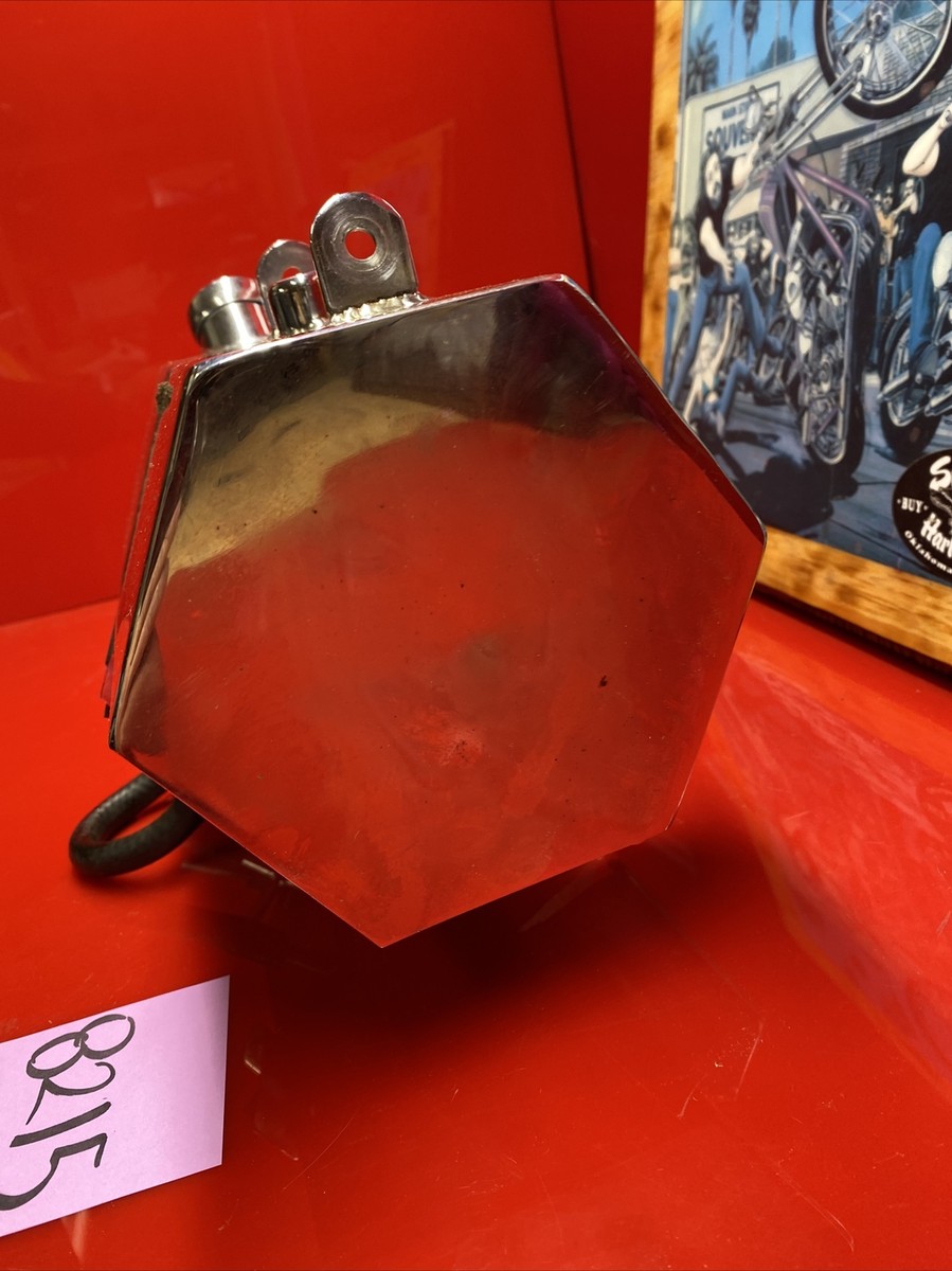 Harley Triumph Oil Tank Hexagon Rigid Chopper Vintage Frame BSA