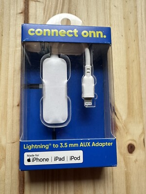 Apple iPhone Lightening To 3.5mm AUX Adapter