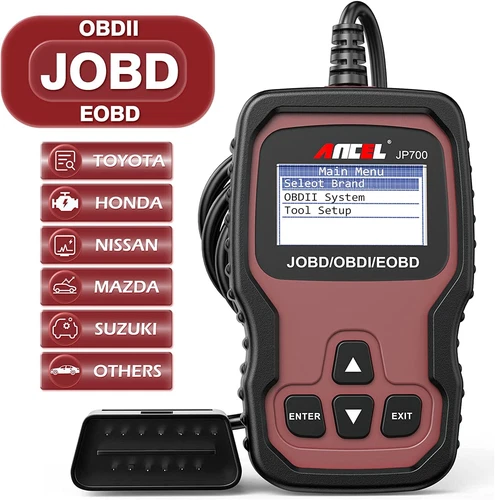 ANCEL JP700 JOBD OBD2 Japanese Car Scanner Code Reader Check Engine Diagnostic - Bild 1 von 11