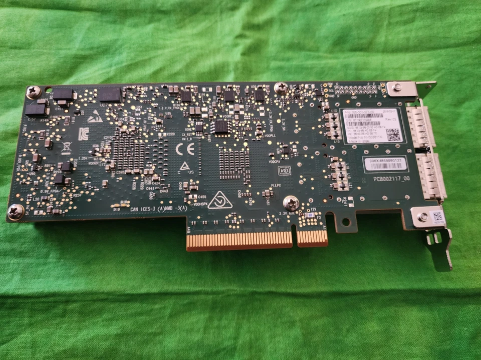 EMC Mellanox NV303611A Innova-2 Flex 2x 100 GbE SmartNIC Low bracket only - Image 4 of 4