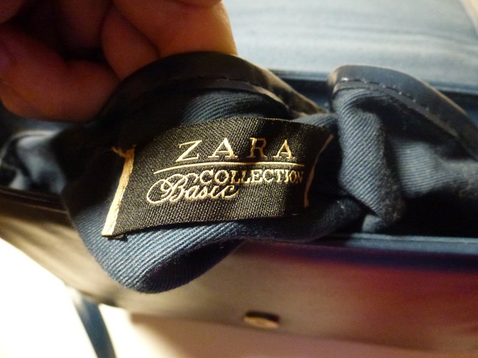 Zara Basic Collection Blue Small/Medium Crossbody… - image 10