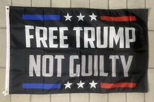 Free Donald Trump 2024 Flag FREE SHIP Save America Republican Jail USA Sign 3x5'