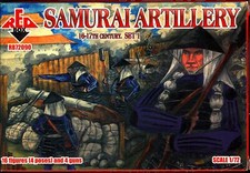 Red Box Models 172 Samurai Artillery 16th-17th Century Figure Set 1 Red Box Models 172 Samurai Artillery 16th-17th Century Figure Set 1