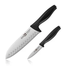 Klaus Meyer Acciaio Finest Stainless Steel 2 Piece Knife Set