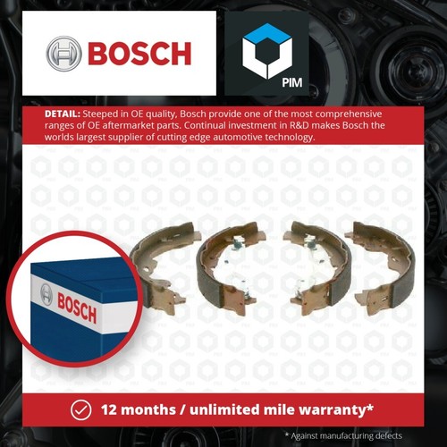 Brake Shoes Set fits TOYOTA AYGO 1.0 1.4D 2005 on Bosch 044950D010