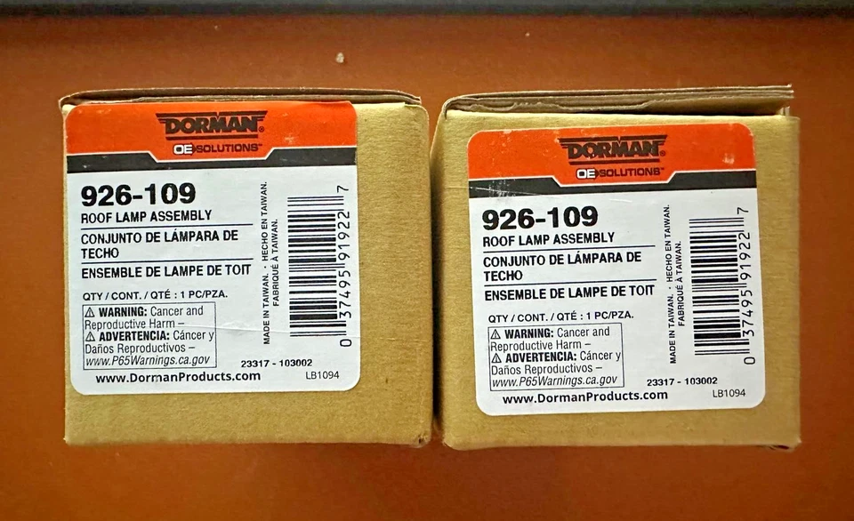 Nueva luz marcadora de techo Dorman 926-109 para Ram ProMaster 1500 2500 2020-23 Foto 2 de 4
