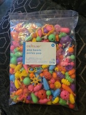 Creatology Pop Beads Perles Pop Multicolored Multishaped Beads.