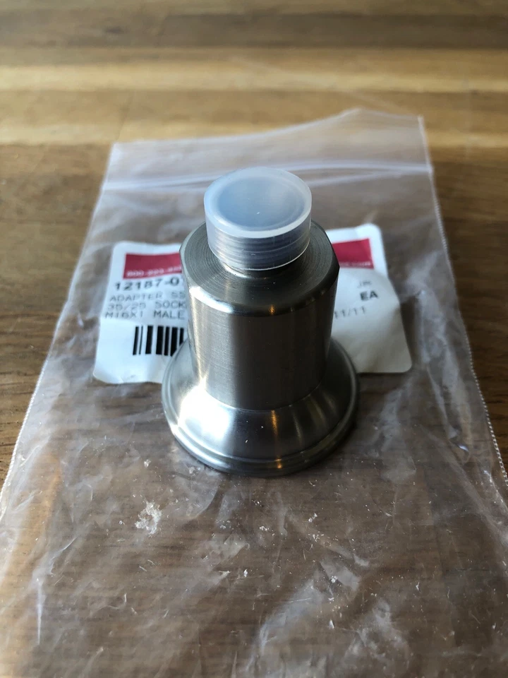 Ace Glass 12187-07, 35/25 Socket to M16x1 Male Adapter - Image 2 of 2