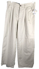 Cherokee BOYS 14H adjustable tab waistband for growing boys 31/28 tan NWT