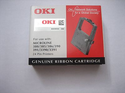 OKI RIBBON ORIGINAL FARBBAND MICROLINE ML-380 ML-390 ML391 24pin  Mat.09002309