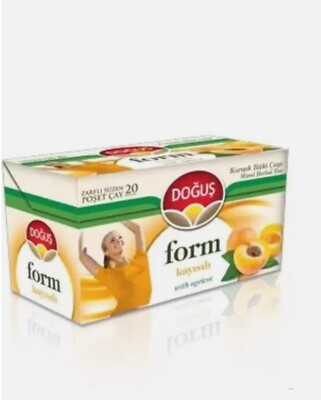 Dogus Abnehmtee  /Fettbrenner Aprikosen Aroma 10 Packungen je x 20 Teebeutel 200