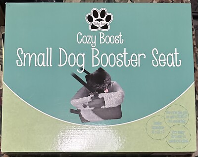 Small dog car seat Cozy Boost Brand Size Small Plush Open Box