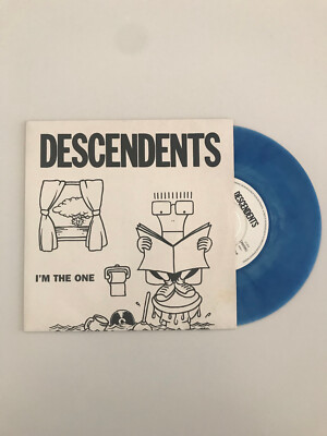 Descendents I'm The One 7'' Blue Vinyl Single Punk Black Flag NOFX Bad Religion