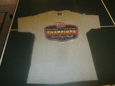NWT Pro Player Western Division Champions 1999 Az Diamondbacks t shirt Sz Med