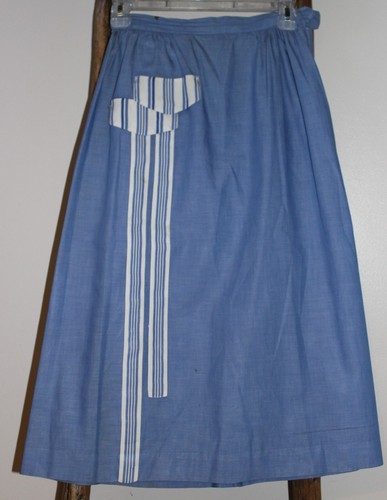 Lot of 5~WOMEN'S~Vintage~50s 60s~CAPRIS~Skirts~BLOUSES~Blue~POLKA DOTS~Small Med - Picture 8 of 12