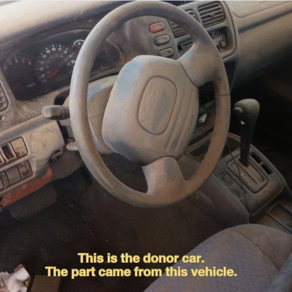 02 CHEVROLET GEO TRACKER Emergency Pull Parking Hand Brake Lever Control Handle - Image 4 of 4