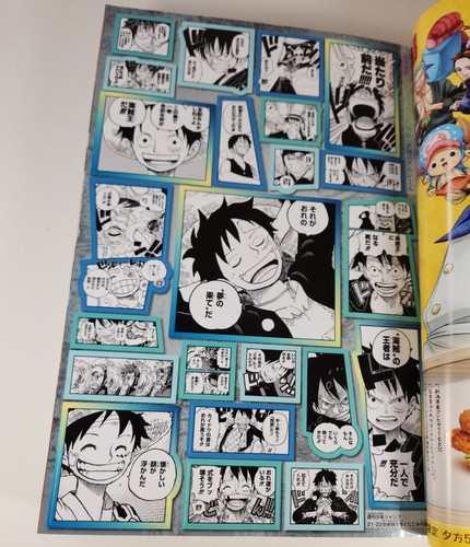Weekly Shonen Jump #21-22 2023 ONE PIECE Luffy Stickers Japanese Manga US SELLER - Picture 2 of 9
