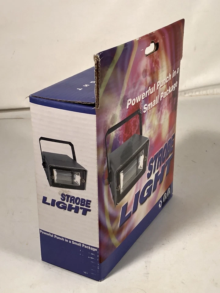 American DJ Model S-81 Mini Strobe Light New - Image 4 of 4