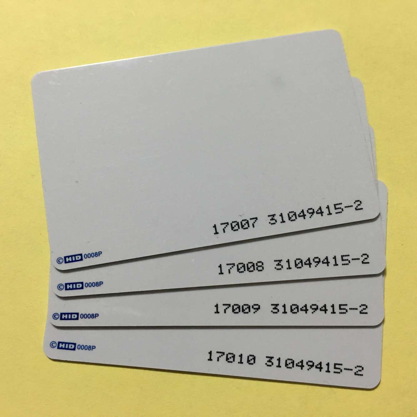 10x HID 1386 LGGMN ISOProx II Card - 26 bit 125Khz Programmed Proximity ...